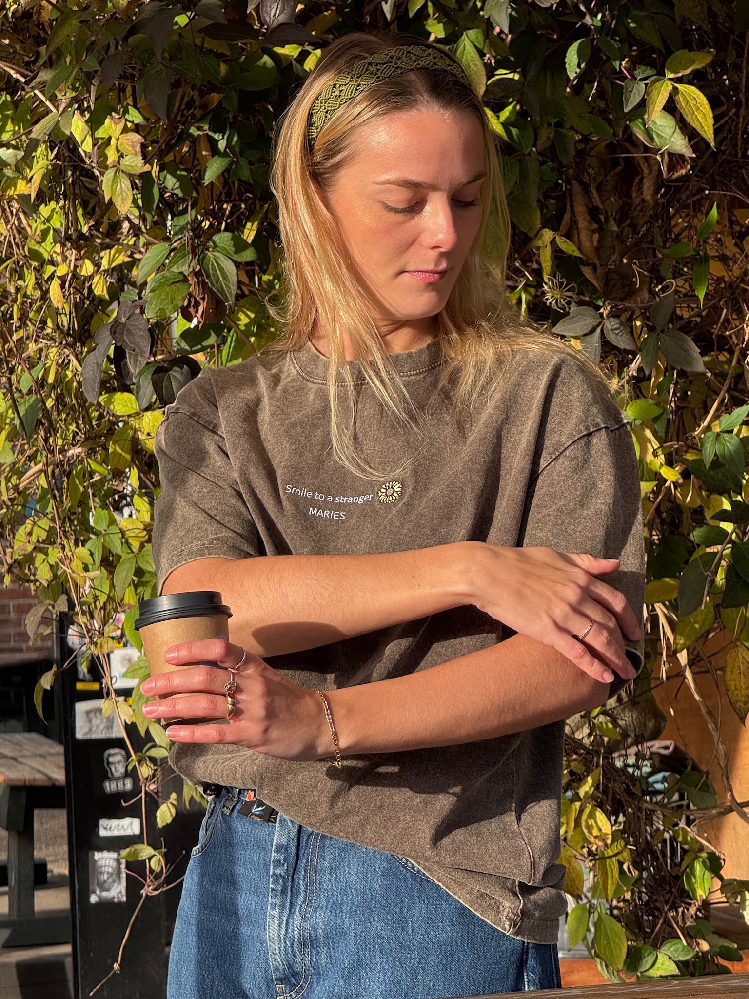 Maries T-shirt - Brun - Billede 2