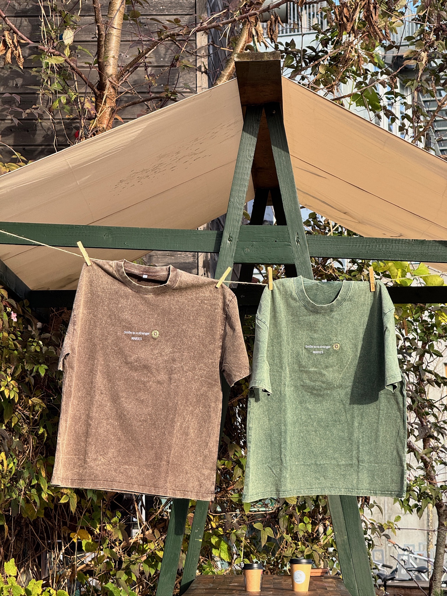 Maries T-shirt - Grøn - Billede 2